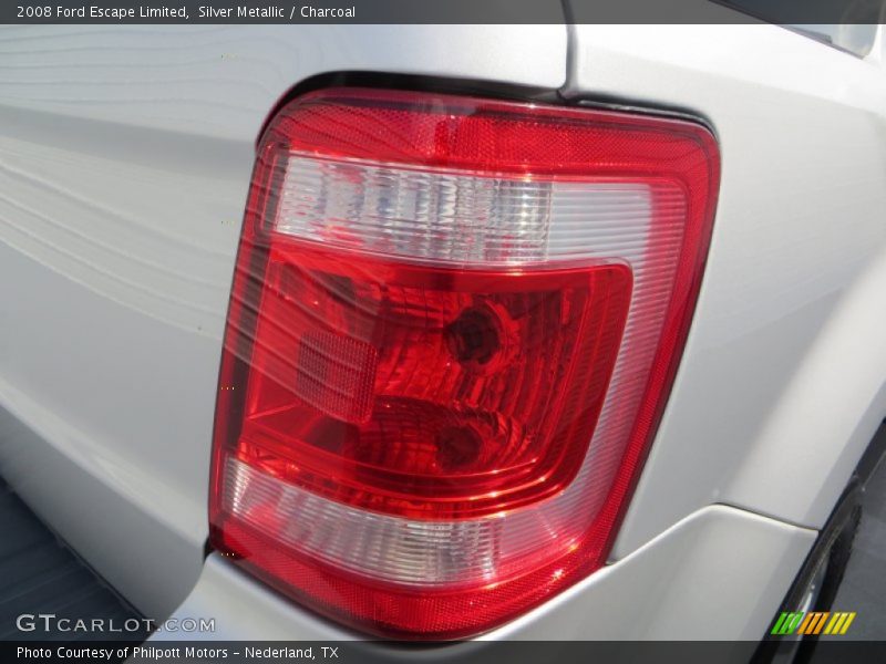Silver Metallic / Charcoal 2008 Ford Escape Limited