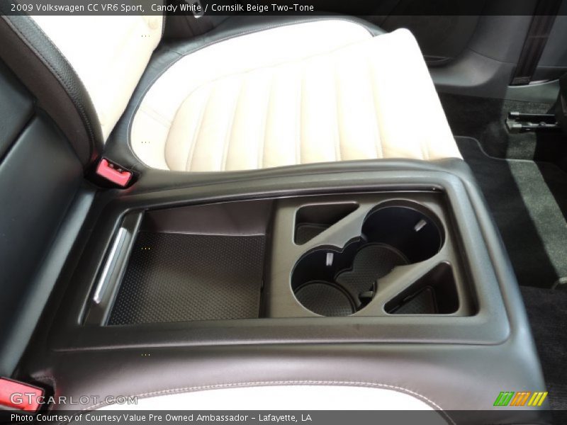 Candy White / Cornsilk Beige Two-Tone 2009 Volkswagen CC VR6 Sport
