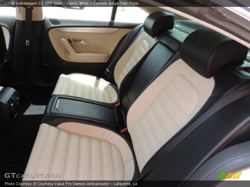 Candy White / Cornsilk Beige Two-Tone 2009 Volkswagen CC VR6 Sport