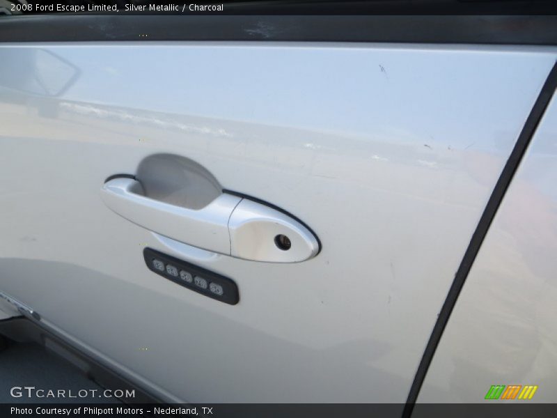 Silver Metallic / Charcoal 2008 Ford Escape Limited