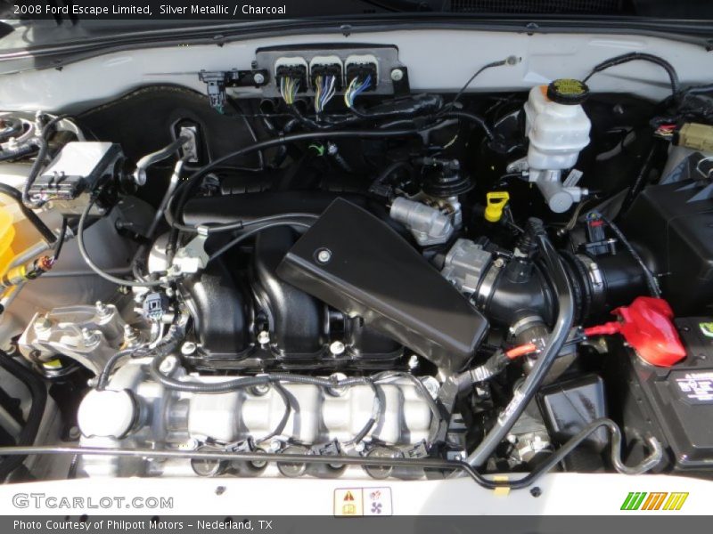 Silver Metallic / Charcoal 2008 Ford Escape Limited