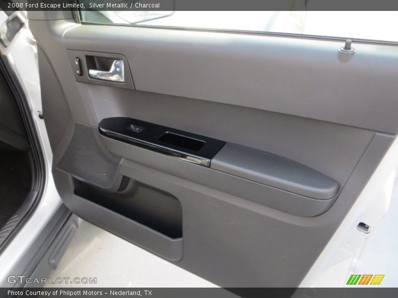Silver Metallic / Charcoal 2008 Ford Escape Limited