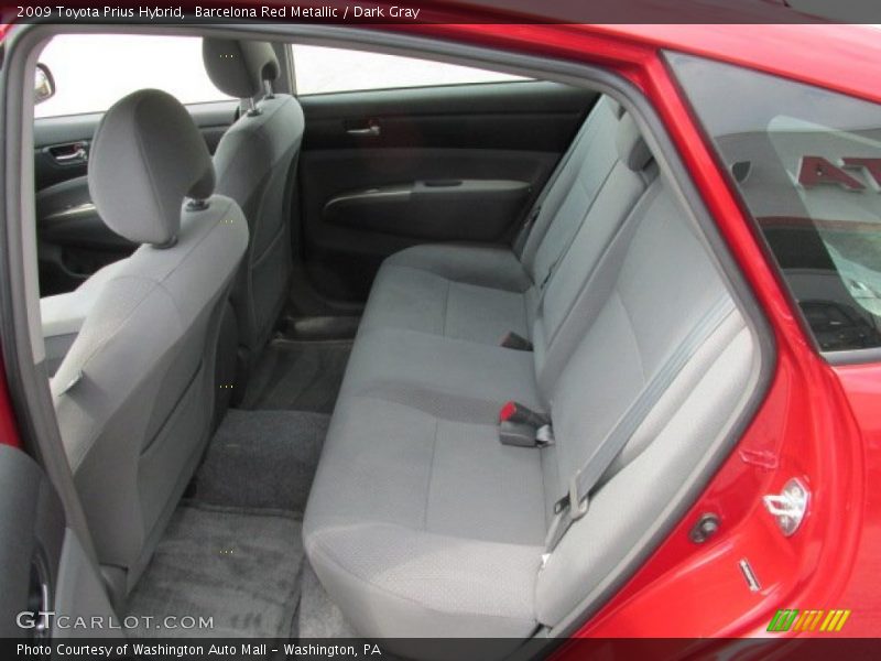 Barcelona Red Metallic / Dark Gray 2009 Toyota Prius Hybrid