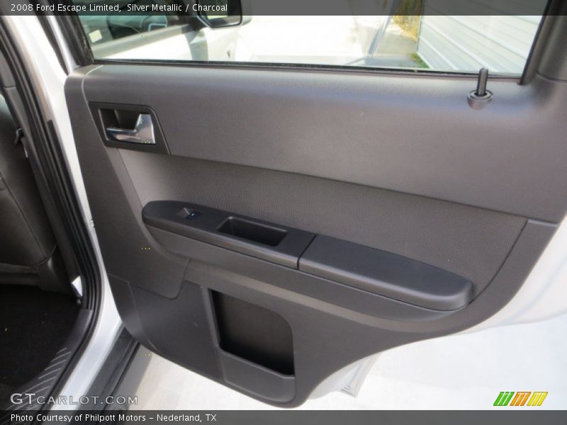 Silver Metallic / Charcoal 2008 Ford Escape Limited