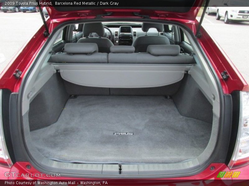 Barcelona Red Metallic / Dark Gray 2009 Toyota Prius Hybrid