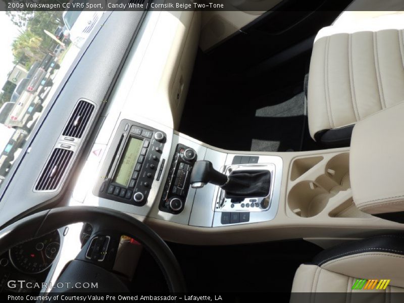 Candy White / Cornsilk Beige Two-Tone 2009 Volkswagen CC VR6 Sport