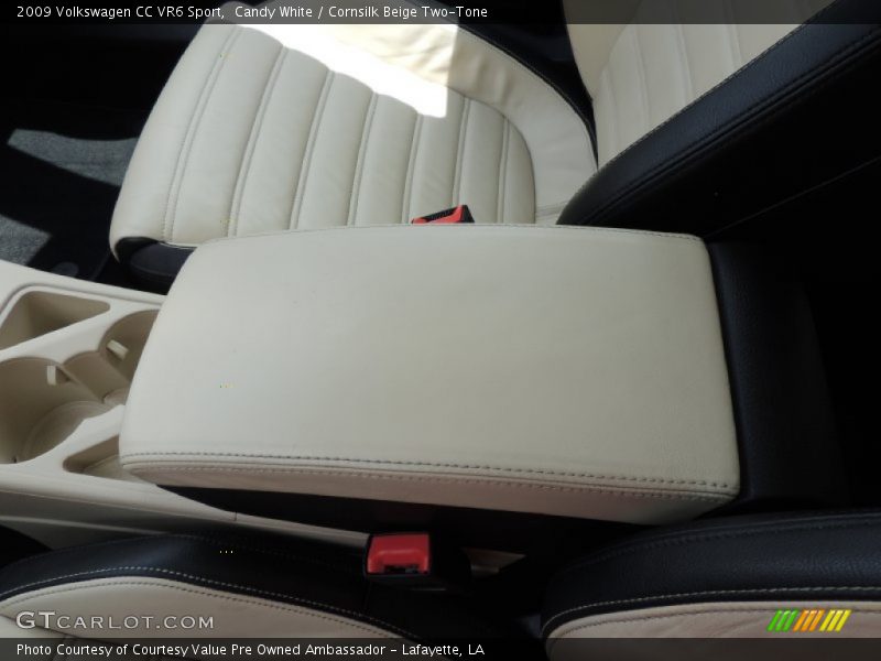 Candy White / Cornsilk Beige Two-Tone 2009 Volkswagen CC VR6 Sport