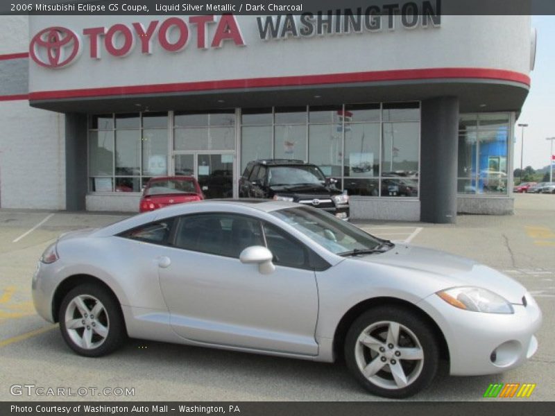 Liquid Silver Metallic / Dark Charcoal 2006 Mitsubishi Eclipse GS Coupe