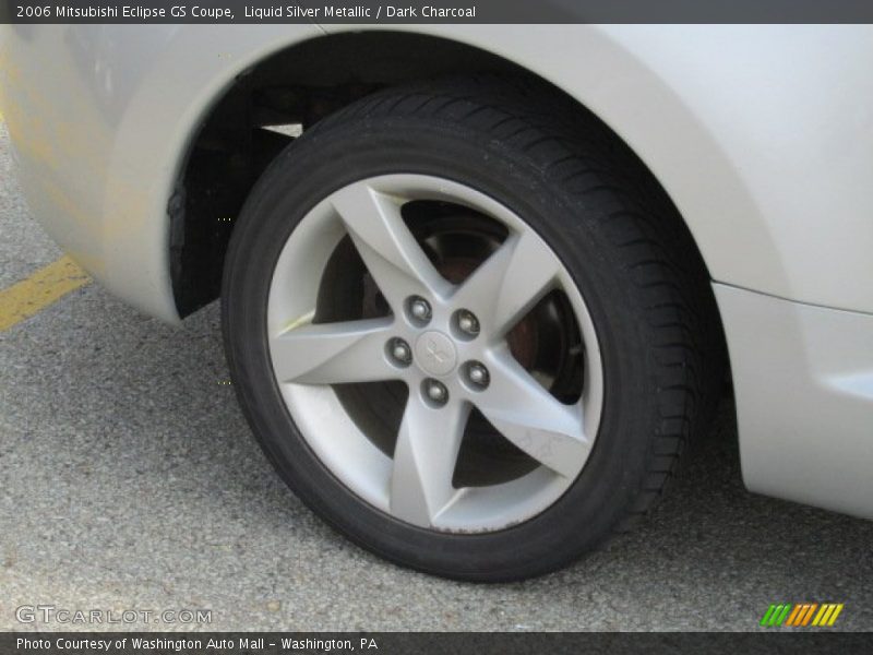 Liquid Silver Metallic / Dark Charcoal 2006 Mitsubishi Eclipse GS Coupe
