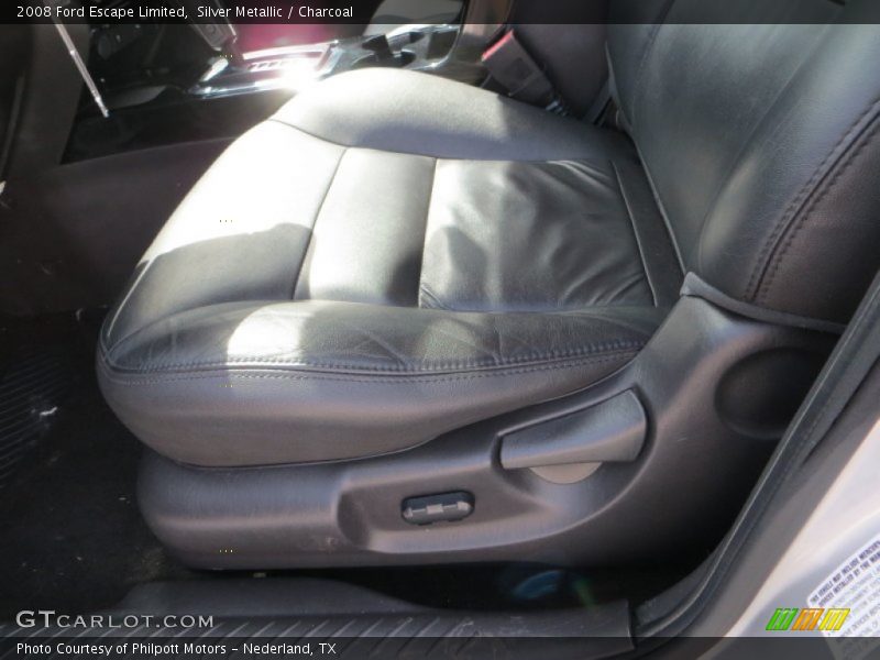 Silver Metallic / Charcoal 2008 Ford Escape Limited