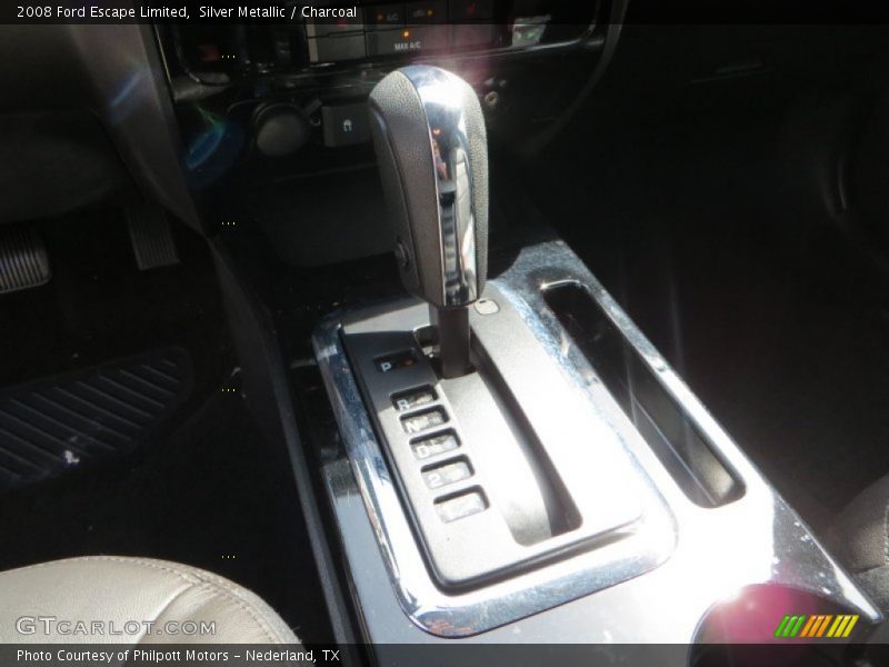 Silver Metallic / Charcoal 2008 Ford Escape Limited