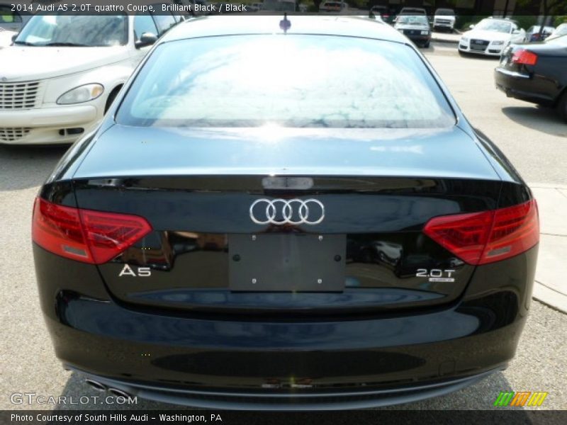 Brilliant Black / Black 2014 Audi A5 2.0T quattro Coupe