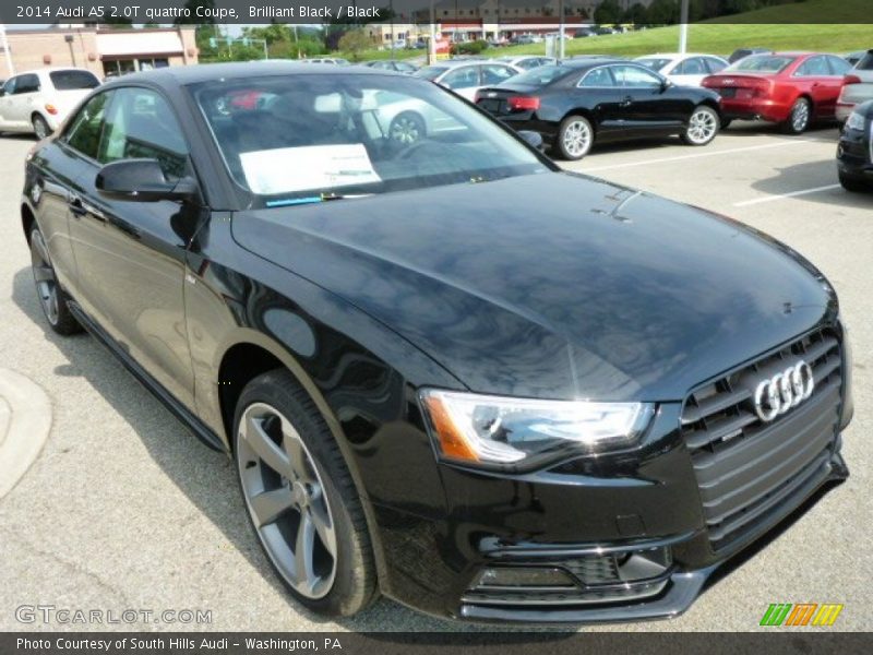 Front 3/4 View of 2014 A5 2.0T quattro Coupe