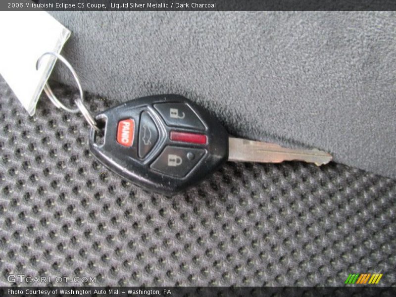 Liquid Silver Metallic / Dark Charcoal 2006 Mitsubishi Eclipse GS Coupe