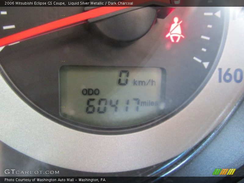 Liquid Silver Metallic / Dark Charcoal 2006 Mitsubishi Eclipse GS Coupe