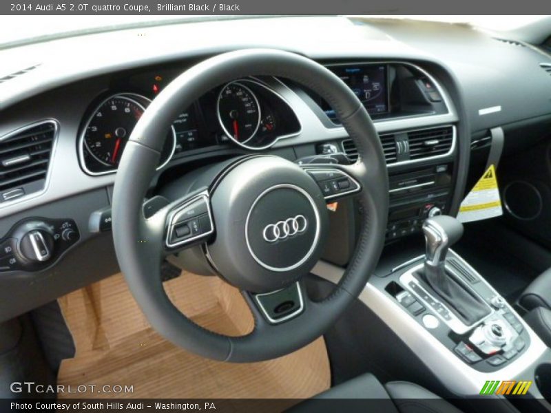 Dashboard of 2014 A5 2.0T quattro Coupe