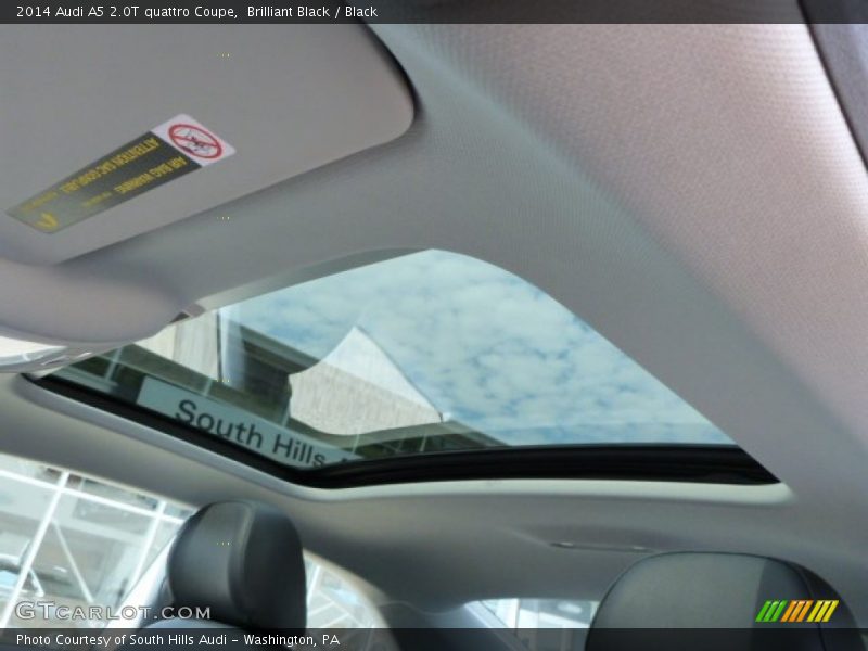 Brilliant Black / Black 2014 Audi A5 2.0T quattro Coupe