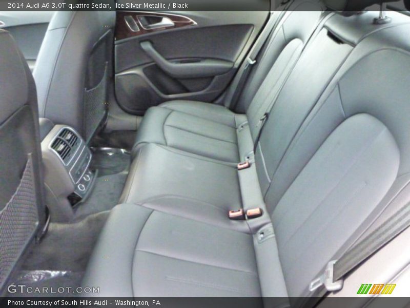 Ice Silver Metallic / Black 2014 Audi A6 3.0T quattro Sedan