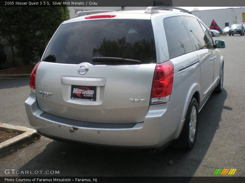 Silver Mist Metallic / Gray 2005 Nissan Quest 3.5 S