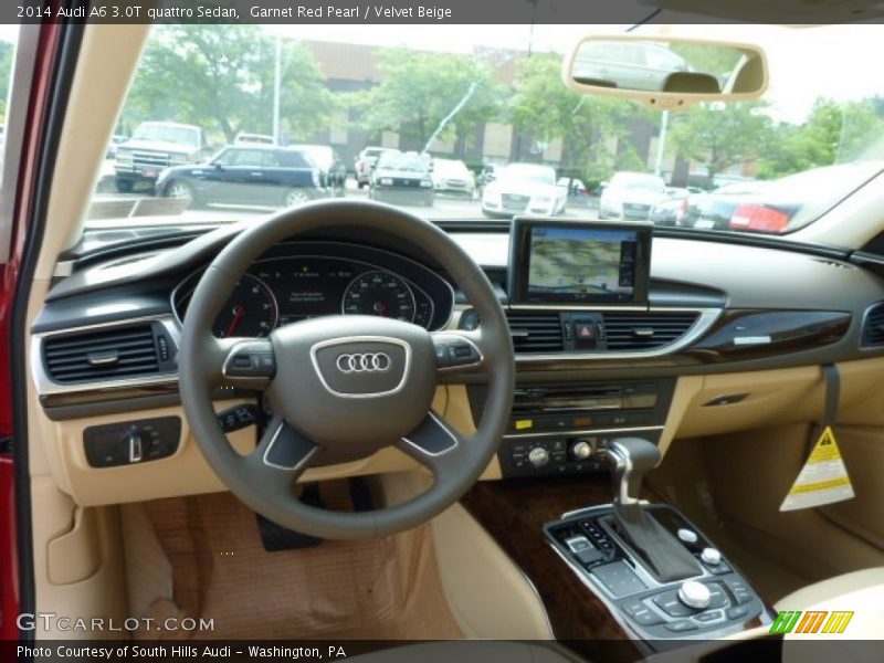 Dashboard of 2014 A6 3.0T quattro Sedan