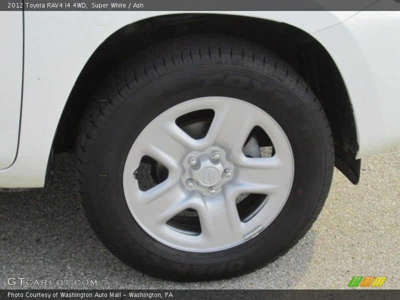 Super White / Ash 2012 Toyota RAV4 I4 4WD