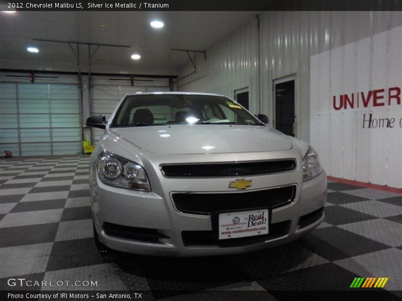 Silver Ice Metallic / Titanium 2012 Chevrolet Malibu LS
