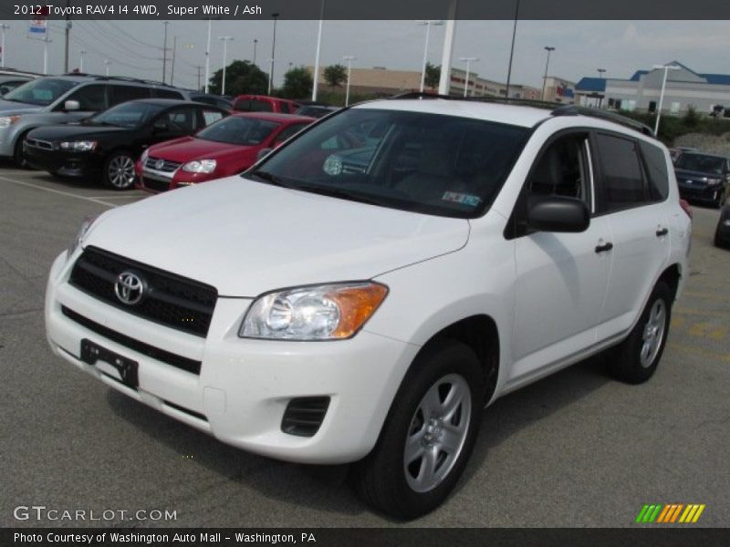 Super White / Ash 2012 Toyota RAV4 I4 4WD