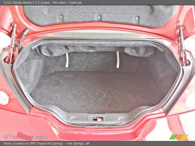 Red Alert / Charcoal 2012 Nissan Altima 2.5 S Coupe