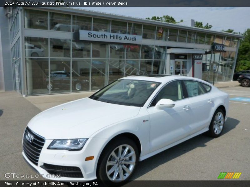 Ibis White / Velvet Beige 2014 Audi A7 3.0T quattro Premium Plus