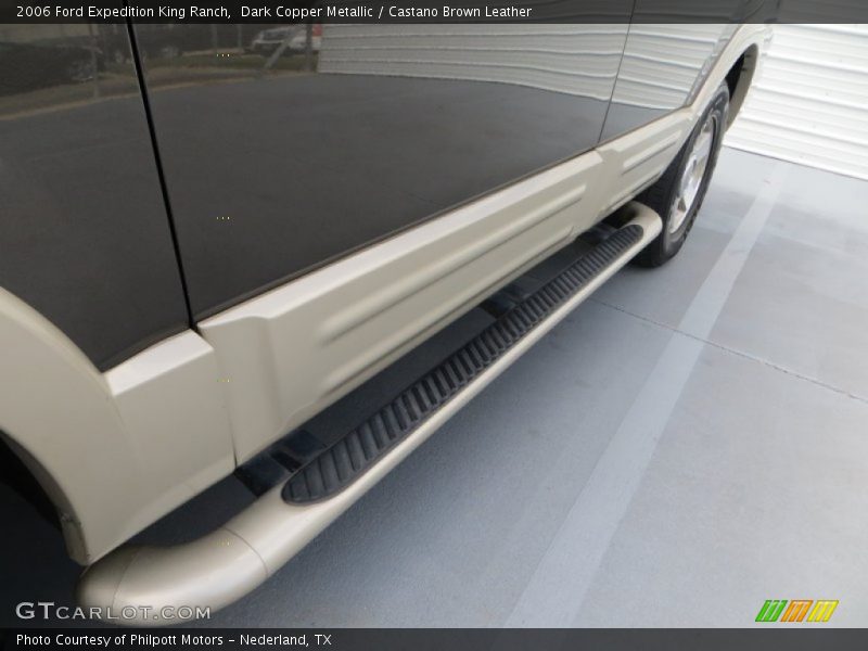 Dark Copper Metallic / Castano Brown Leather 2006 Ford Expedition King Ranch