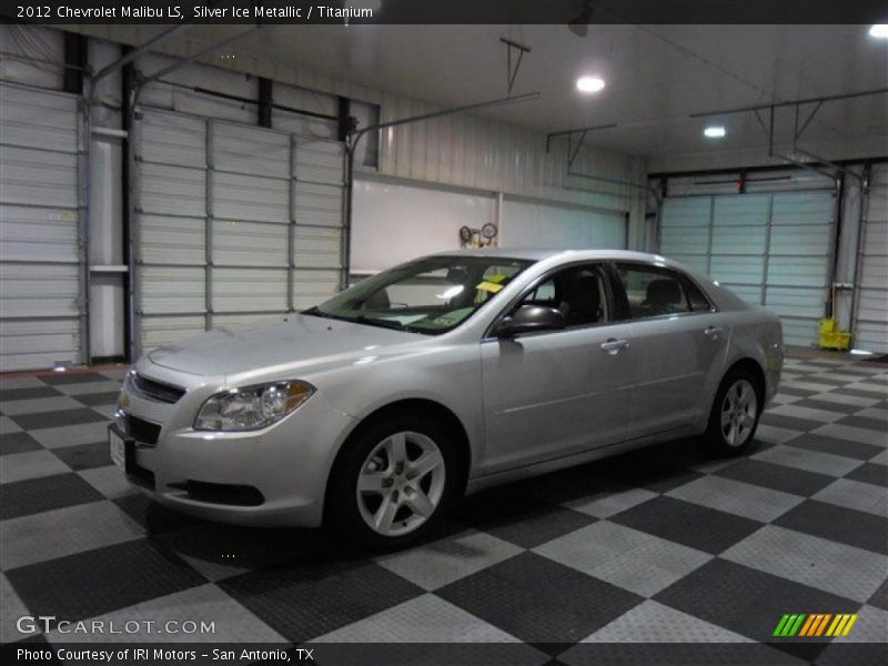 Silver Ice Metallic / Titanium 2012 Chevrolet Malibu LS