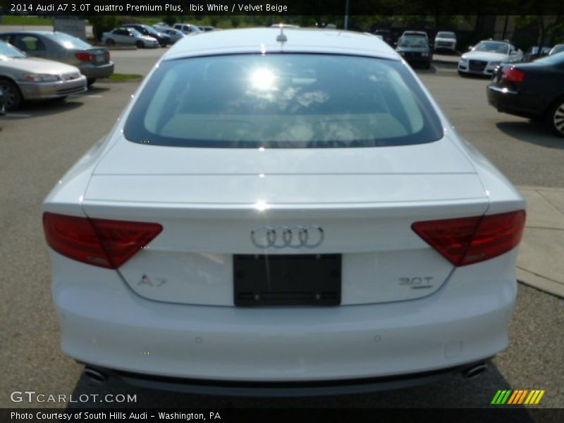 Ibis White / Velvet Beige 2014 Audi A7 3.0T quattro Premium Plus