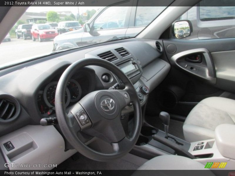 Super White / Ash 2012 Toyota RAV4 I4 4WD