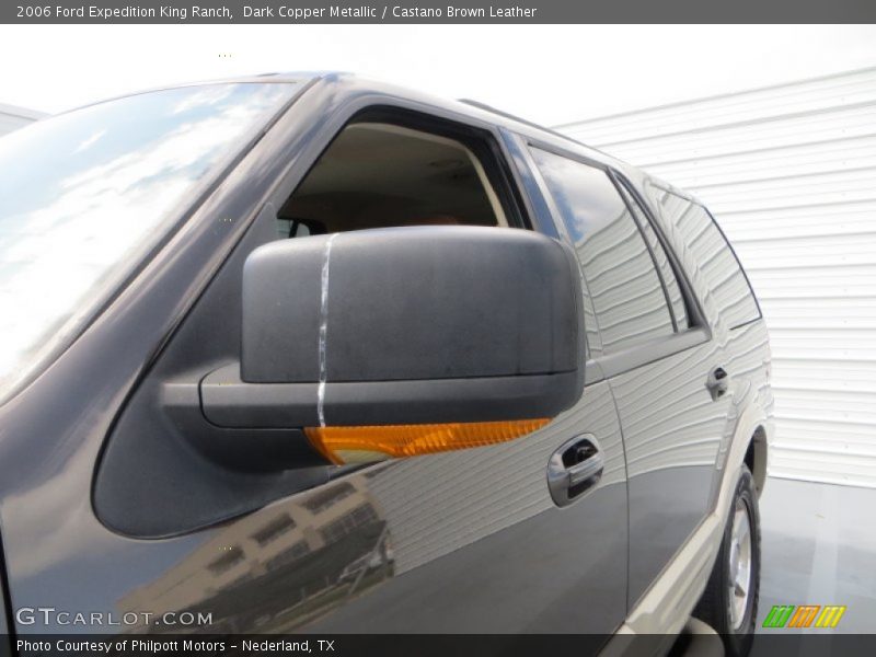 Dark Copper Metallic / Castano Brown Leather 2006 Ford Expedition King Ranch