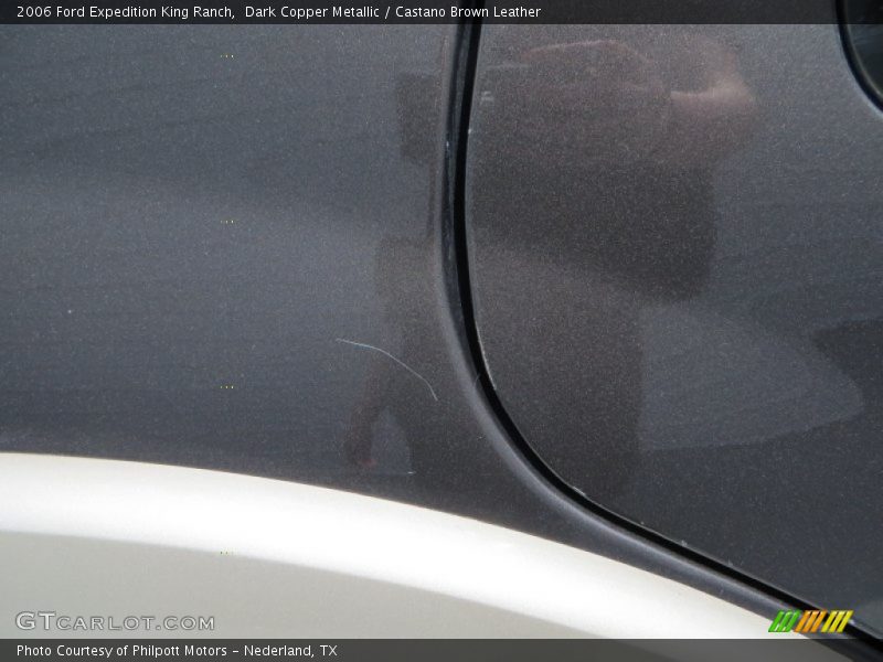 Dark Copper Metallic / Castano Brown Leather 2006 Ford Expedition King Ranch