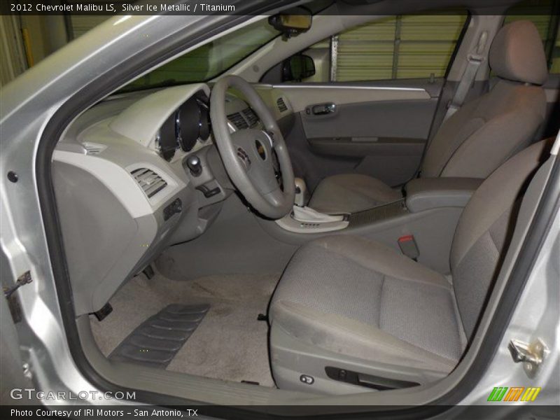 Silver Ice Metallic / Titanium 2012 Chevrolet Malibu LS