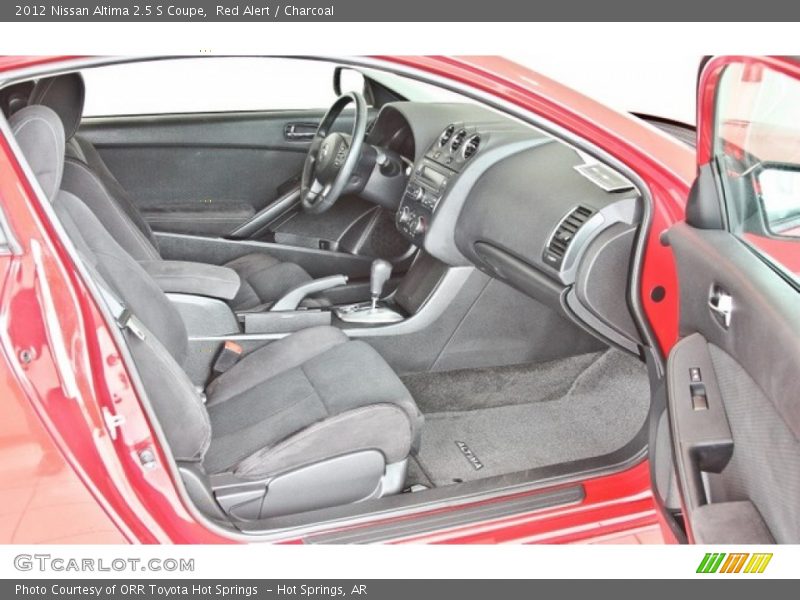 Red Alert / Charcoal 2012 Nissan Altima 2.5 S Coupe