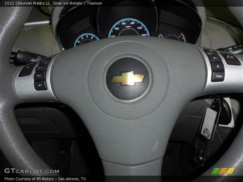 Silver Ice Metallic / Titanium 2012 Chevrolet Malibu LS
