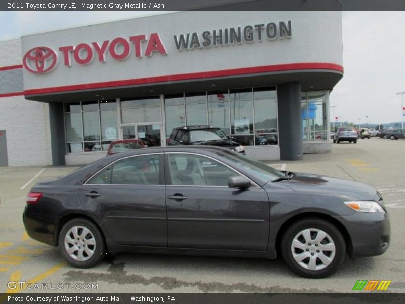 Magnetic Gray Metallic / Ash 2011 Toyota Camry LE
