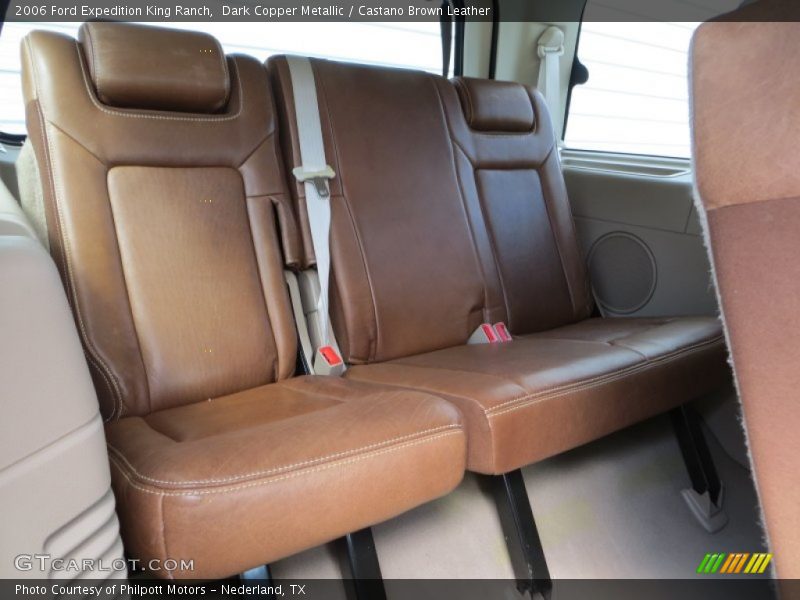 Dark Copper Metallic / Castano Brown Leather 2006 Ford Expedition King Ranch