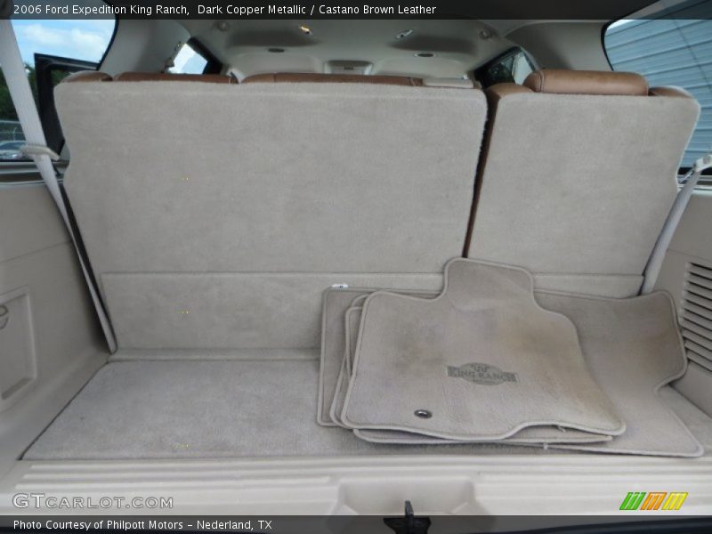 Dark Copper Metallic / Castano Brown Leather 2006 Ford Expedition King Ranch
