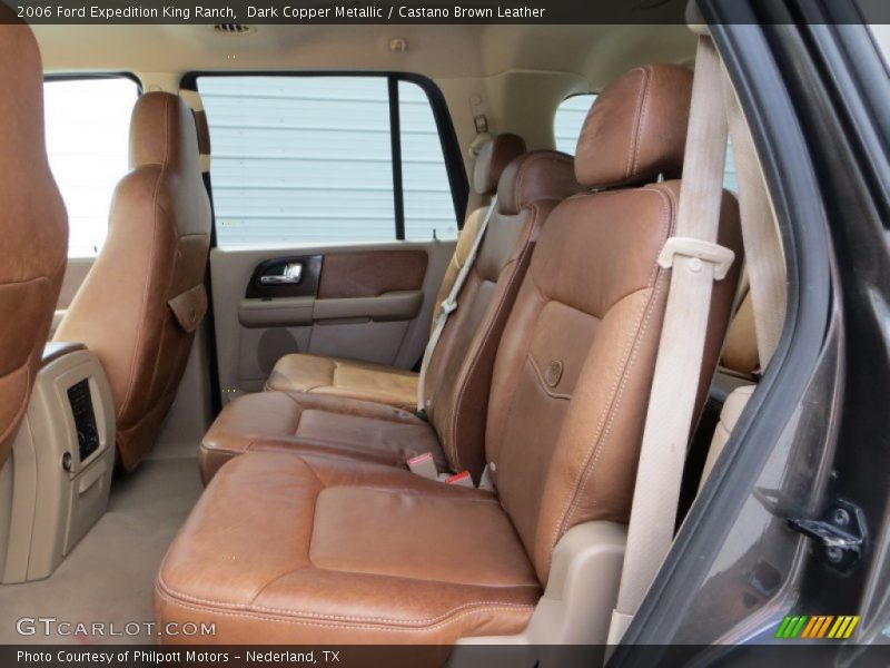 Dark Copper Metallic / Castano Brown Leather 2006 Ford Expedition King Ranch