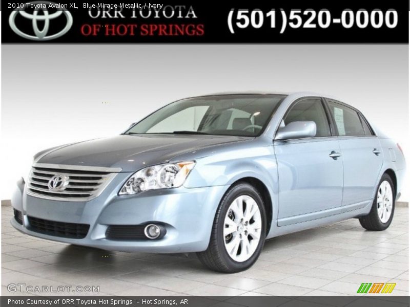 Blue Mirage Metallic / Ivory 2010 Toyota Avalon XL