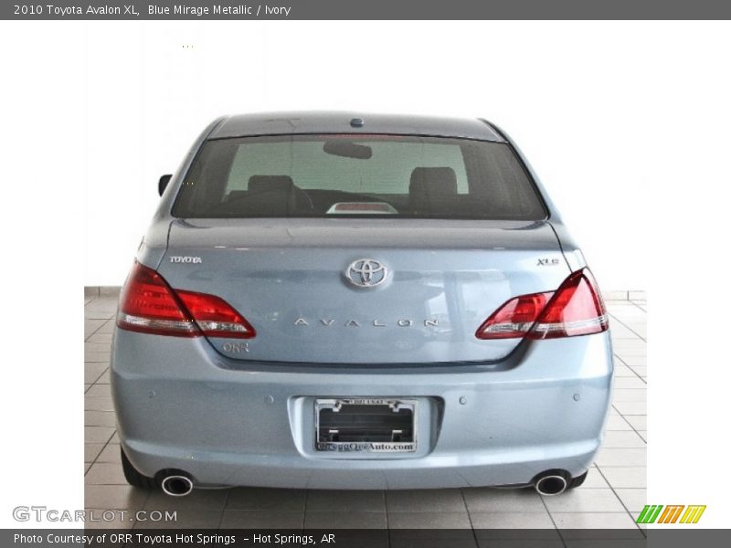 Blue Mirage Metallic / Ivory 2010 Toyota Avalon XL