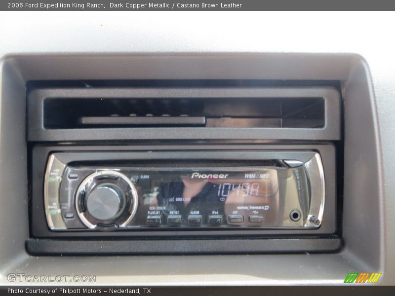 Dark Copper Metallic / Castano Brown Leather 2006 Ford Expedition King Ranch