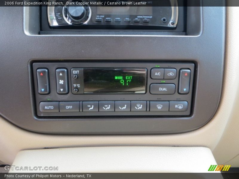Dark Copper Metallic / Castano Brown Leather 2006 Ford Expedition King Ranch