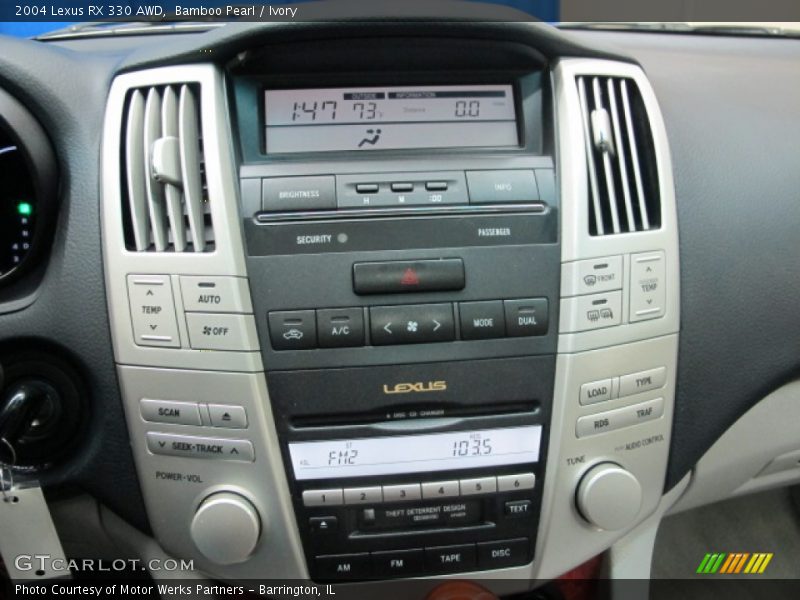 Bamboo Pearl / Ivory 2004 Lexus RX 330 AWD