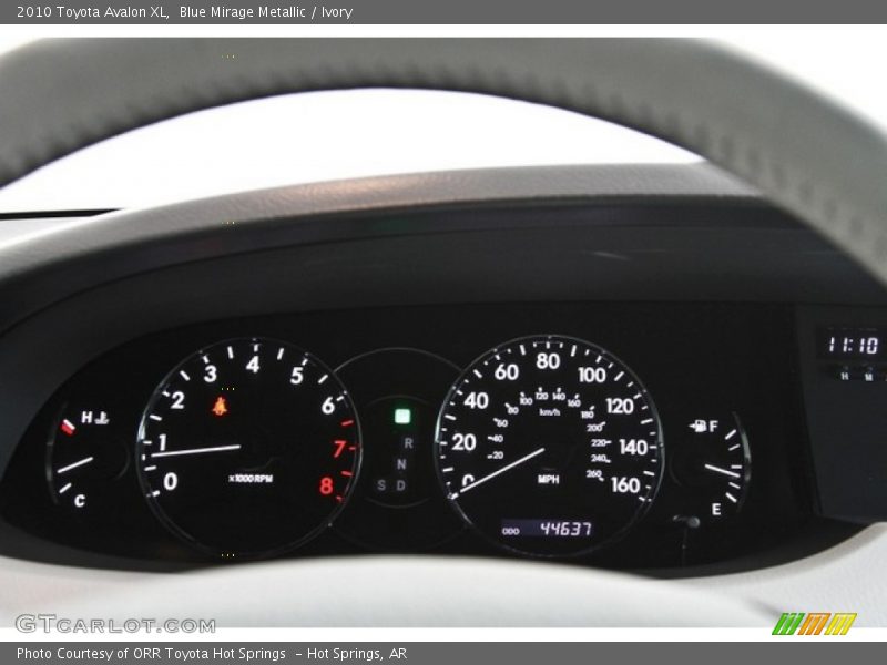 Blue Mirage Metallic / Ivory 2010 Toyota Avalon XL