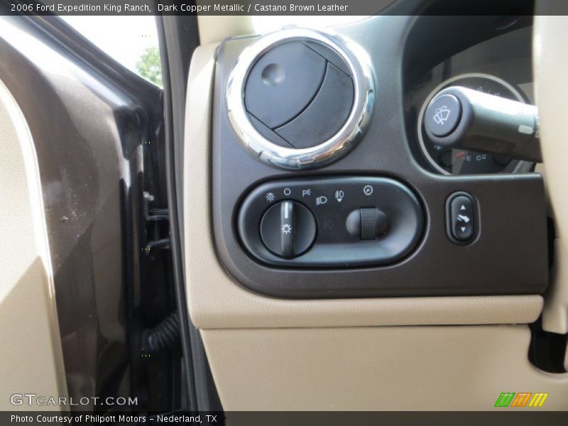 Dark Copper Metallic / Castano Brown Leather 2006 Ford Expedition King Ranch