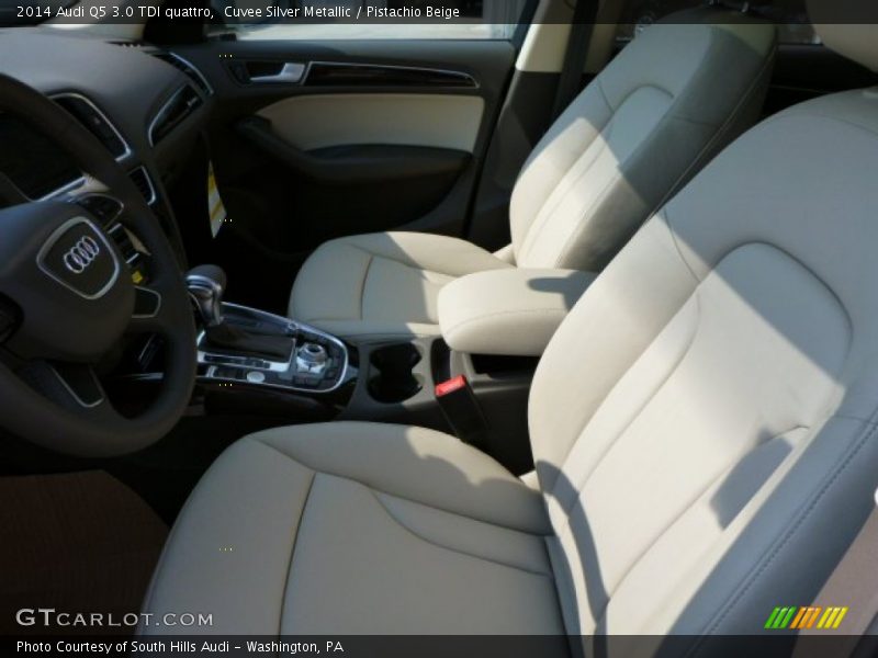 Cuvee Silver Metallic / Pistachio Beige 2014 Audi Q5 3.0 TDI quattro